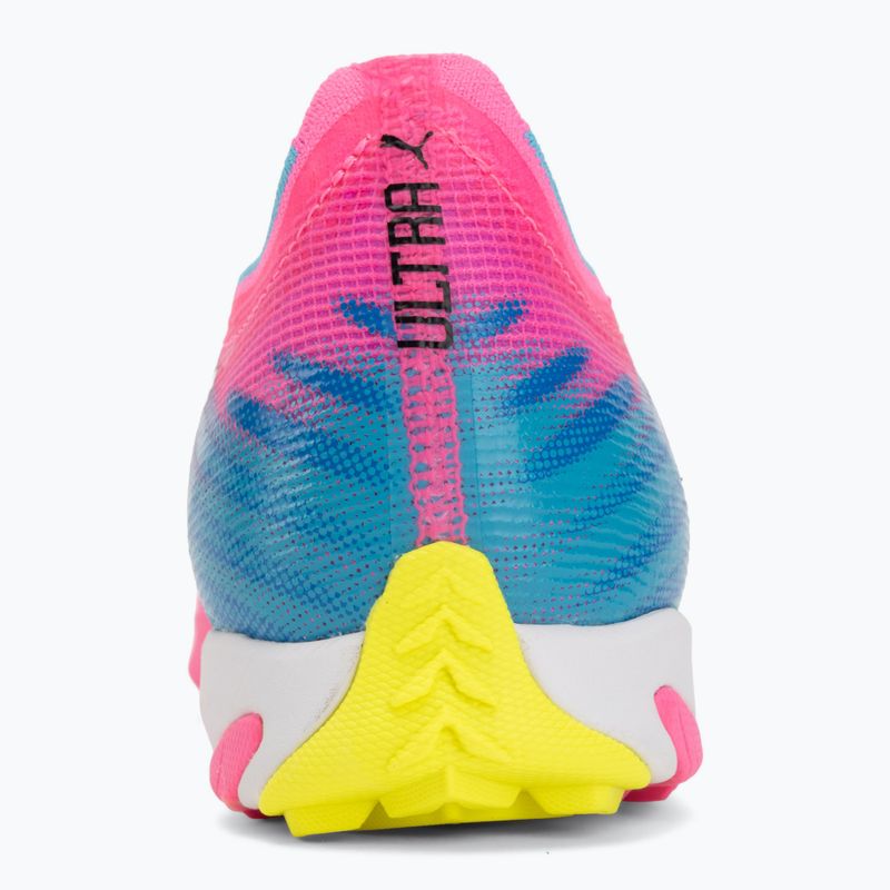 Fußballschuhe PUMA Ultra 6 Match TT poison pink/puma white/sun stream/bright aqua/puma black 6