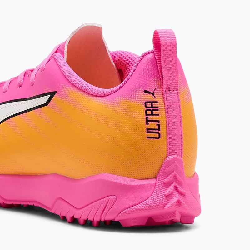 Kinder Fußballschuhe PUMA Ultra 6 Play TT Jr poison pink/puma white/sun stream/bright aqua/puma black 6