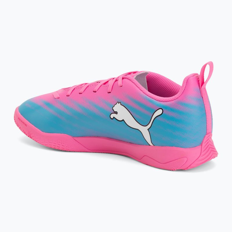 Kinder Fußballschuhe PUMA Ultra 6 Play It Jr poison pink/puma wht/sun stream/bright aqua/puma blk 3