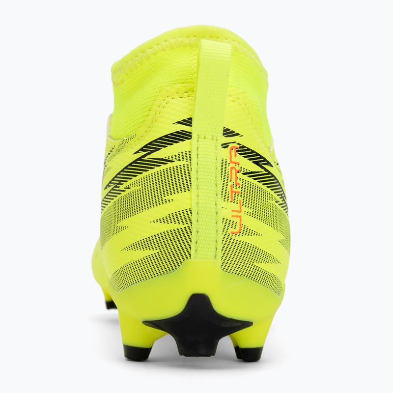 Kinder-Fußballschuhe PUMA Ultra 6 Match+ LL FG/AG Jr yellow alert/puma black/glowing red/lime squeeze 6