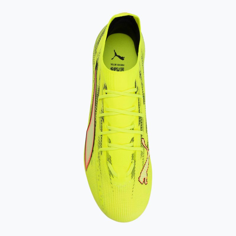 Fußballschuhe PUMA Ultra 6 Pro FG/AG yellow alert/puma black/glowing red/lime squeeze 5