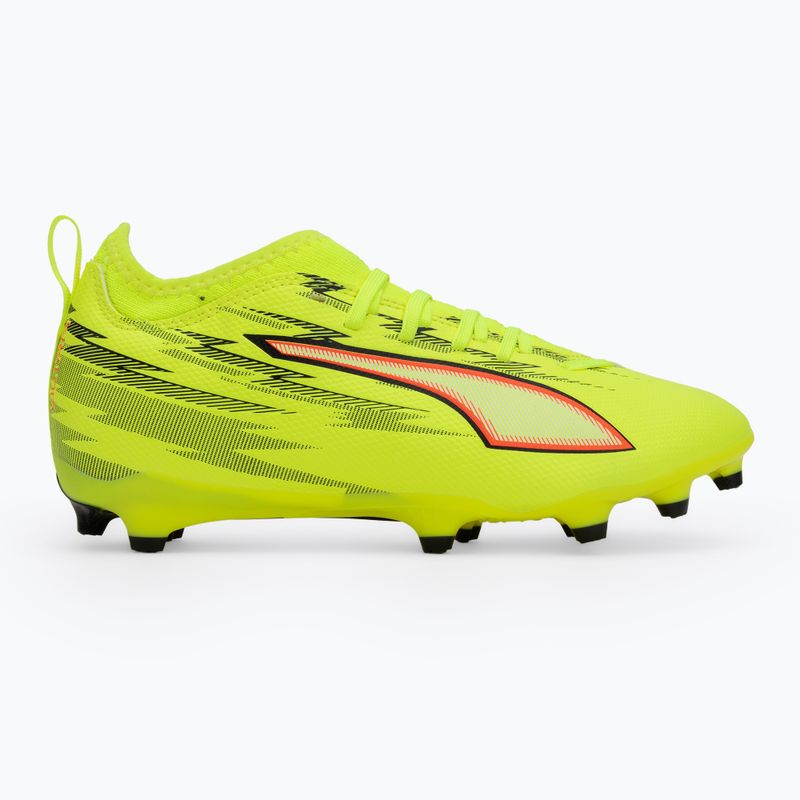 Kinder-Fußballschuhe PUMA Ultra 6 Match FG/AG Jr Yellow Alert/Puma Black/Glowing Red/Lime Squeeze 2
