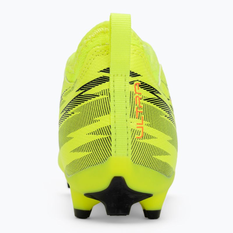 Kinder-Fußballschuhe PUMA Ultra 6 Match FG/AG Jr Yellow Alert/Puma Black/Glowing Red/Lime Squeeze 6