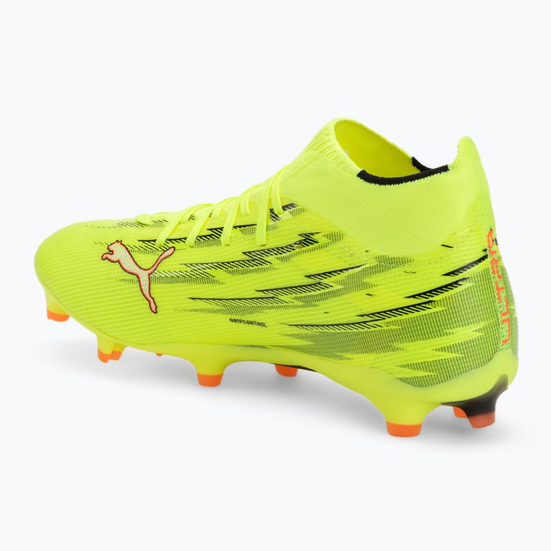 Fußballschuhe PUMA Ultra 6 Match + FG/AG yellow alert/puma black/glowing red/lime squeeze 3