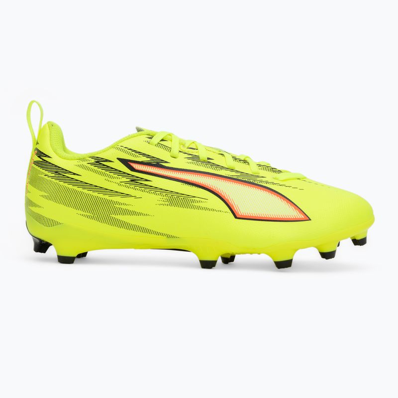 Kinder-Fußballschuhe PUMA Ultra 6 Play FG/AG Jr Yellow Alert/Puma Black/Glowing Red/Lime Squeeze 2