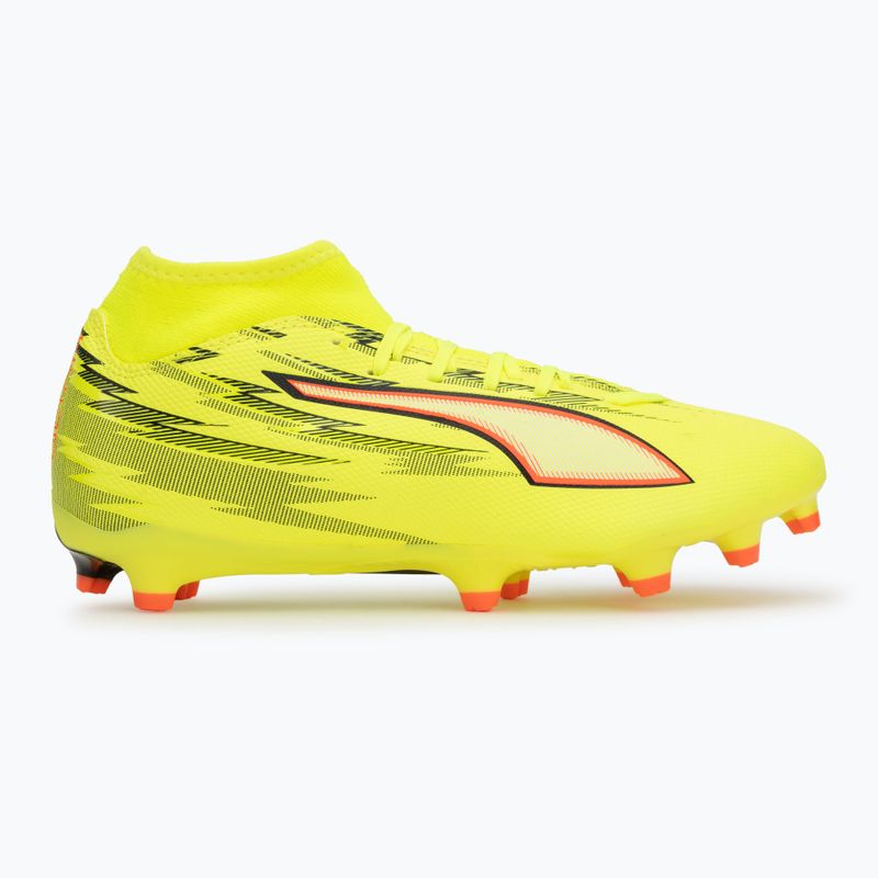 Fußballschuhe PUMA Ultra 6 Play+ FG/AG yellow alert/puma black/glowing red/lime squeeze 2