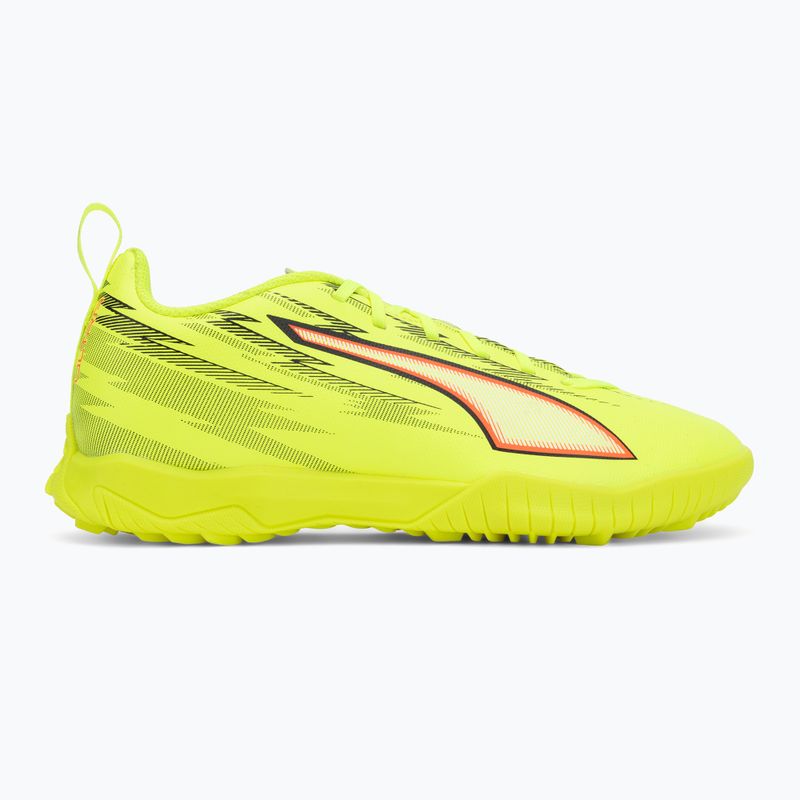 Kinder-Fußballschuhe PUMA Ultra 6 Play TT Jr yellow alert/puma black/glowing red/lime squeeze 2
