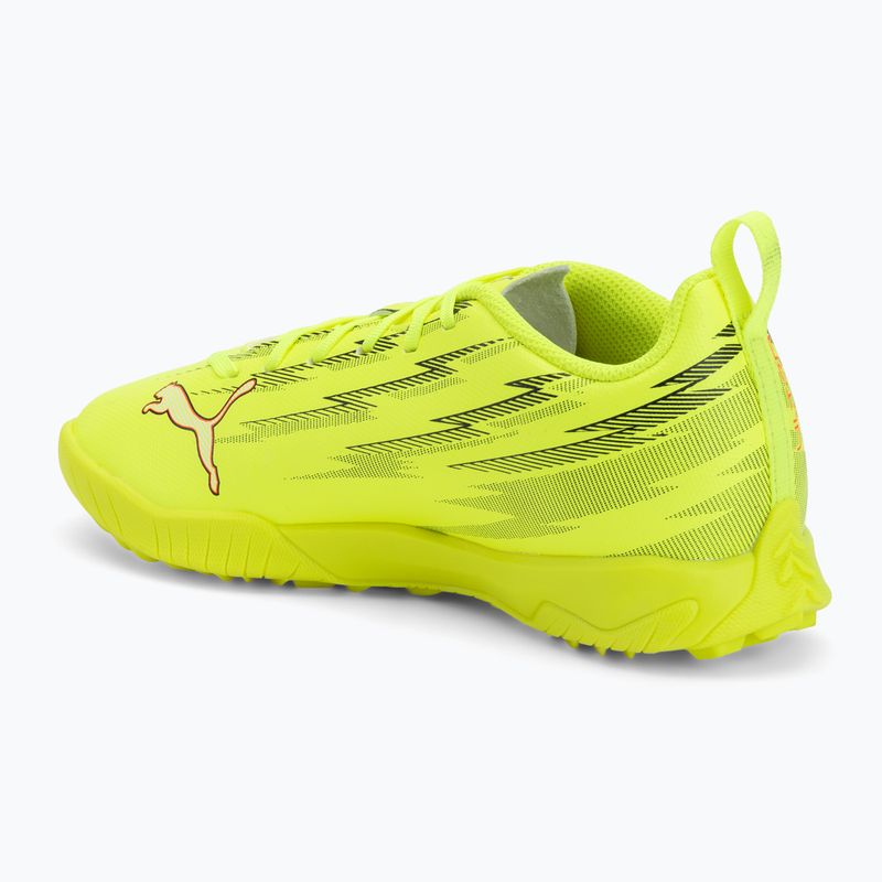 Kinder-Fußballschuhe PUMA Ultra 6 Play TT Jr yellow alert/puma black/glowing red/lime squeeze 3