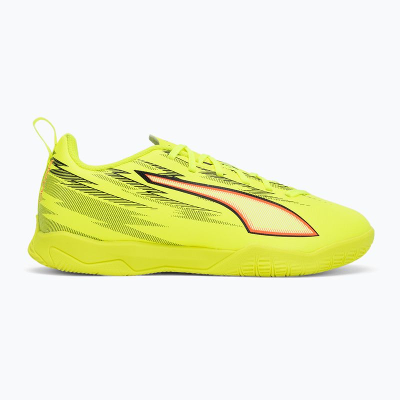 Kinder-Fußballschuhe PUMA Ultra 6 Play IT Jr Yellow Alert/Puma Black/Glowing Red/Lime Squeeze 2