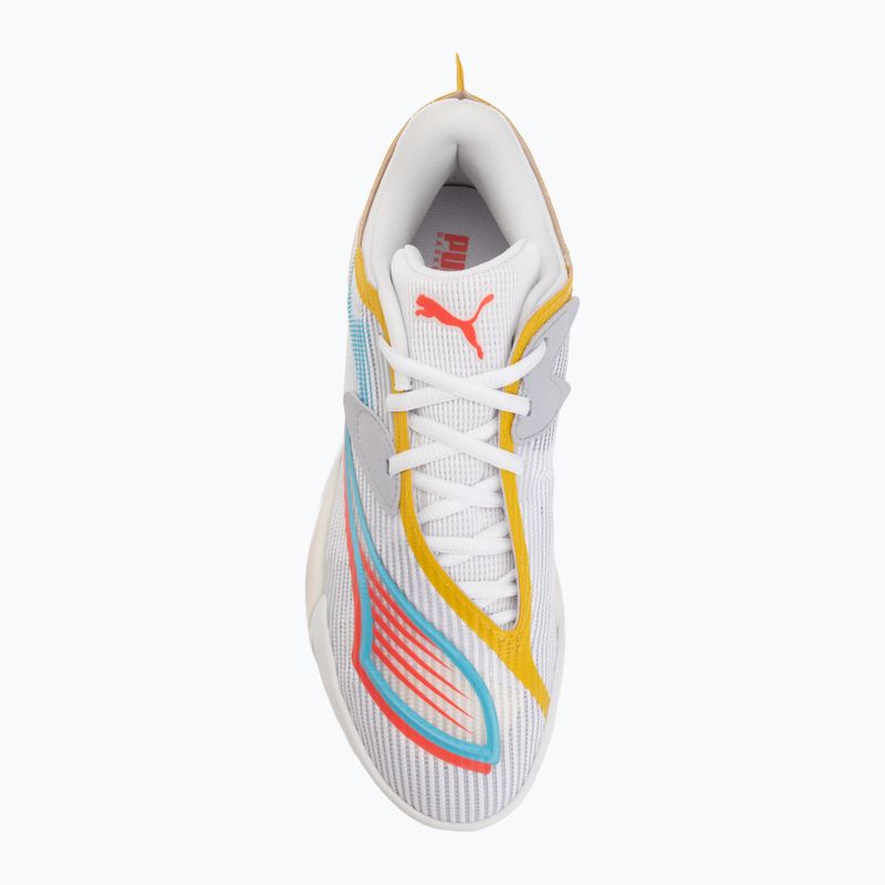 Basketballschuhe PUMA All-Pro NITRO 2 puma white/sunblaze 5