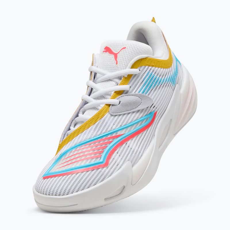 Basketballschuhe PUMA All-Pro NITRO 2 puma white/sunblaze 5