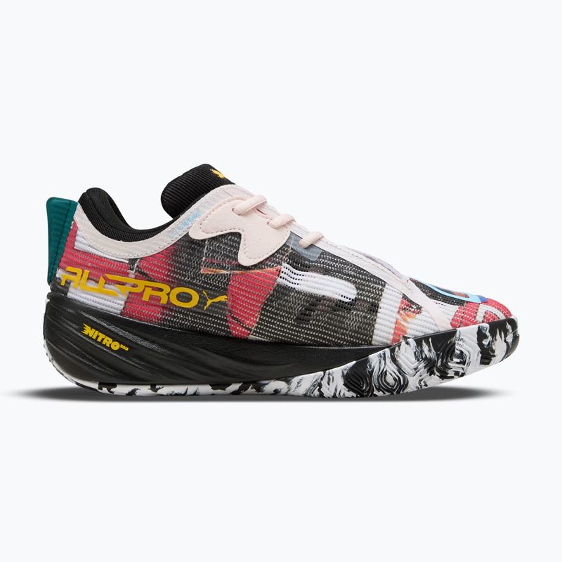 Basketballschuhe PUMA All-Pro NITRO 2 puma black/jasmine flower 2