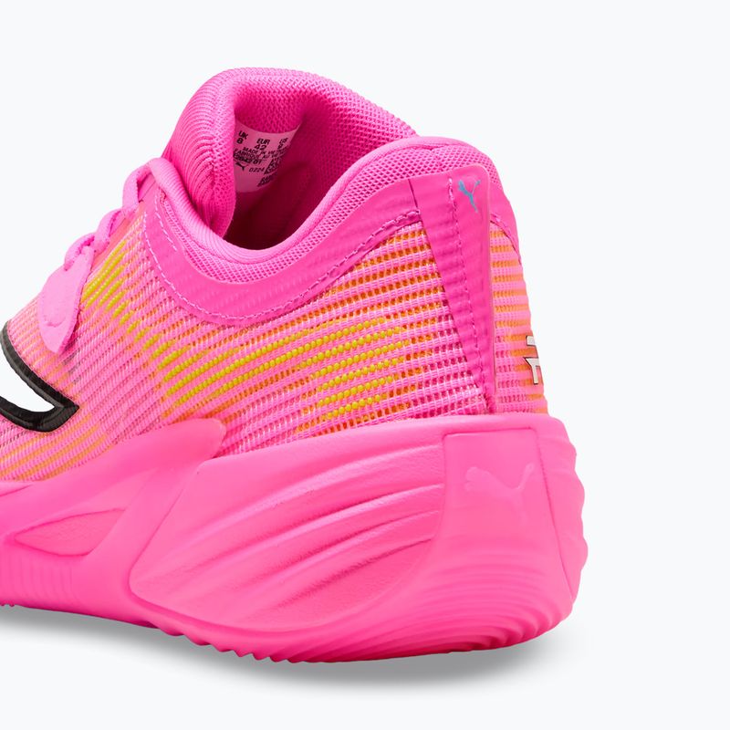 Basketballschuhe PUMA All-Pro NITRO 2 Showtime poison pink/bright aqua/lime squeeze 5