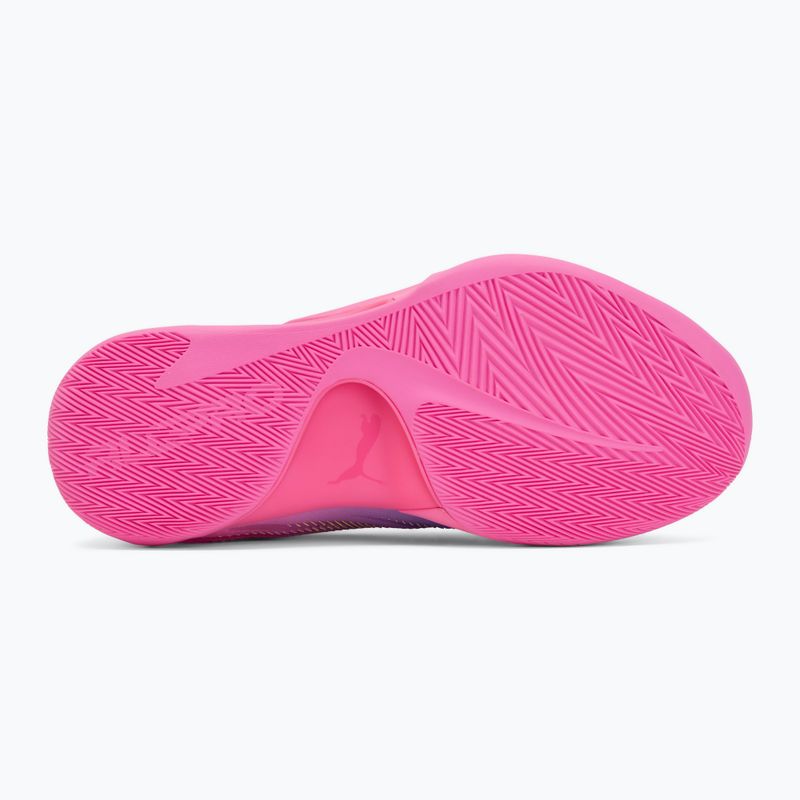 Basketballschuhe PUMA All-Pro NITRO 2 Elite poison pink/ultra blue/lime squeeze 4