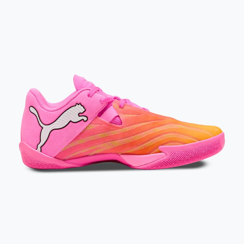 Basketballschuhe PUMA All-Pro NITRO 2 Elite poison pink/ultra blue/lime squeeze 2