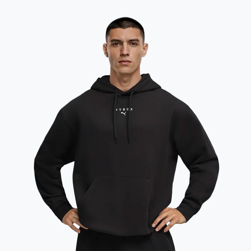Herren Trainingspullover PUMA x HYROX Heavyweight Hoodie schwarz