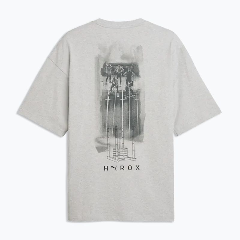 Herren Trainingsshirt PUMA x HYROX Lifestyle Tee grau 5