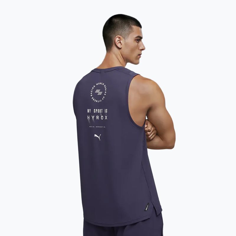 Trainings-T-Shirt Herren Puma Hyrox Dryelite Training Tank deep plum 3