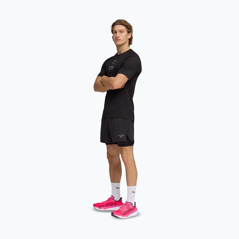Herren-Trainingsshirt PUMA x HYROX Dryelite Training Tee schwarz 2