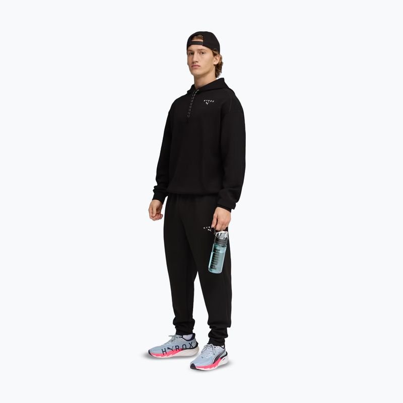 Herren Trainingspullover PUMA x HYROX Cloudspun Hoodie schwarz 2