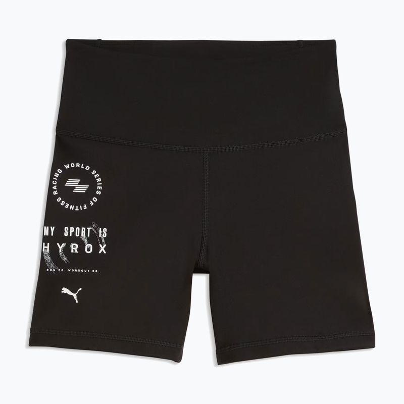 Damen Trainingsshorts PUMA x HYROX Tad Essential Tight schwarz
