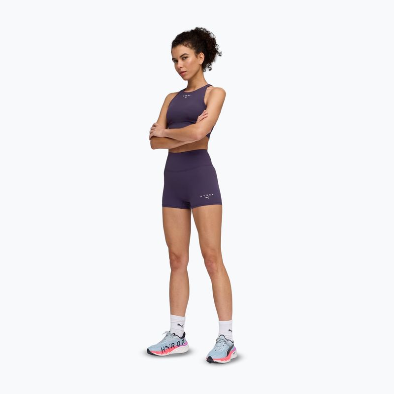Trainings-BH PUMA x HYROX Shapeluxe High Neck lila 2