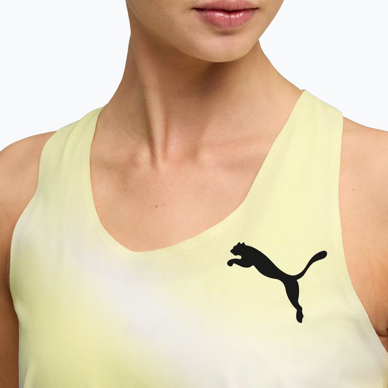Damen-Laufshirt PUMA Lightspeed Ultraweave Graphic Singlet silver mist 4