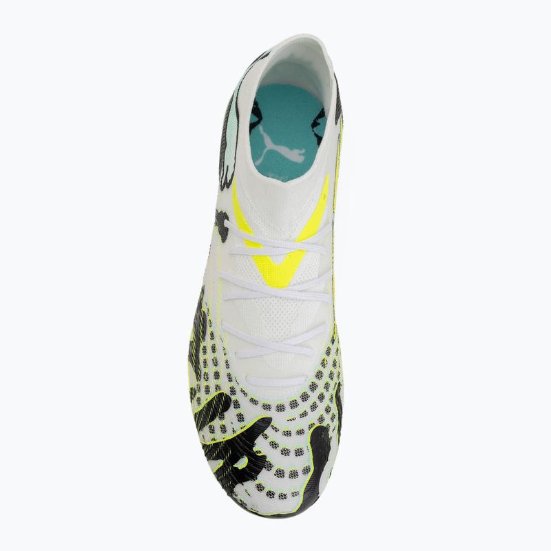Fußballschuhe PUMA Future 9 Match Ctivity Fg/Ag yellow alert/mint jelly/puma white/puma black 5