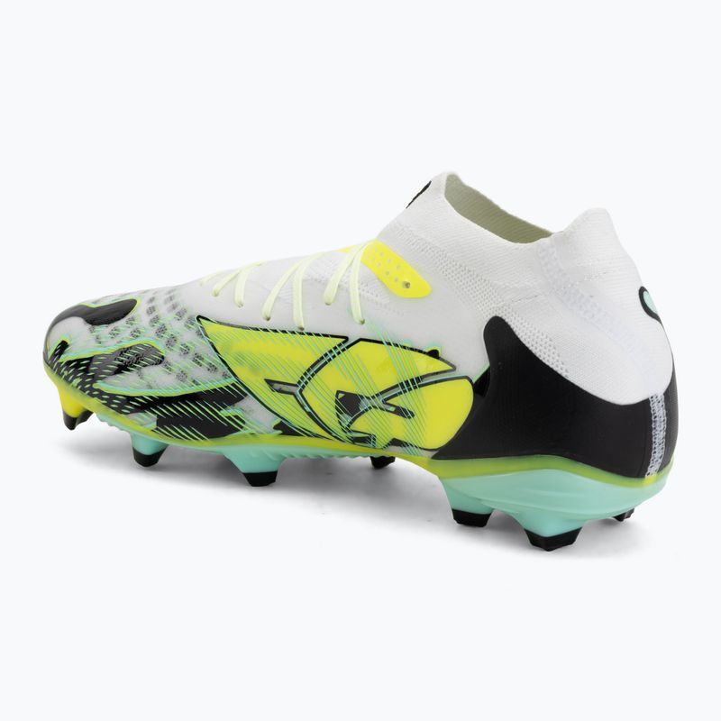 Fußballschuhe PUMA Future 9 Pro Ctivity Fg/Ag yellow alert/mint jelly/puma white/puma black 3