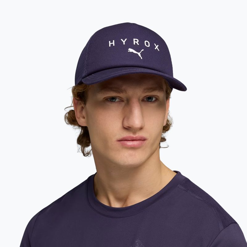 PUMA x HYROX Trucker Cap lila 3