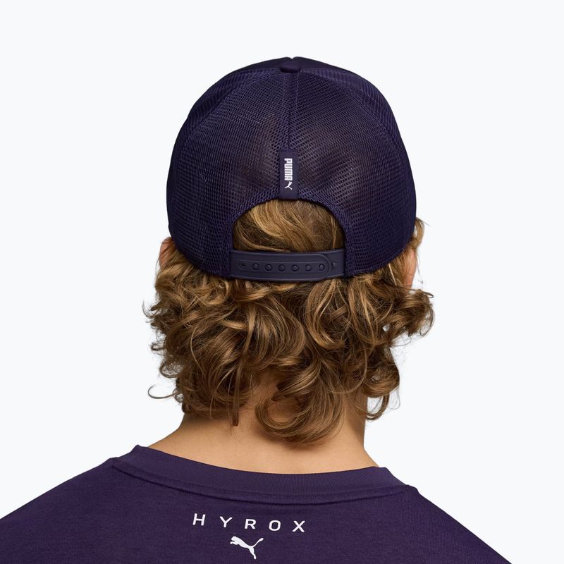 Cap PUMA Hyrox Trucker purple 4