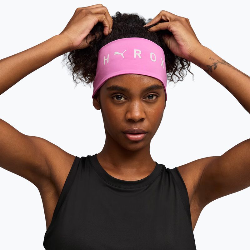Schweißband fürs Handgelenk PUMA Hyrox Sweatband pink 2