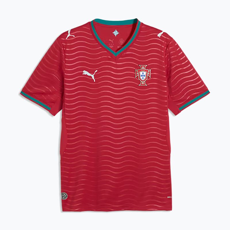 Herren-Fußballtrikot PUMA FPF Portugal Home Jersey Replica Club rot/grün 6