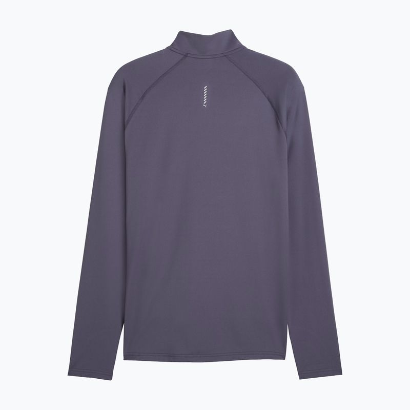 Laufsweatshirt für Herren PUMA Run Velocity Cloudspun 1/4 Zip inky depths 5