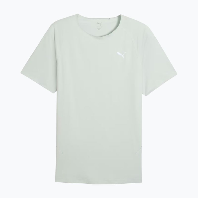 Herren-Laufshirt PUMA Run Cloudspun Tee creme de mint 4