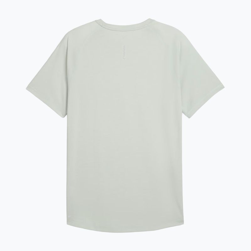 Herren-Laufshirt PUMA Run Velocity Tee Tri-Blend creme de mint 5