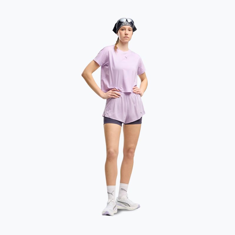 Damen-Laufshirt PUMA Run Brightstride Cloudspun light lavender 2