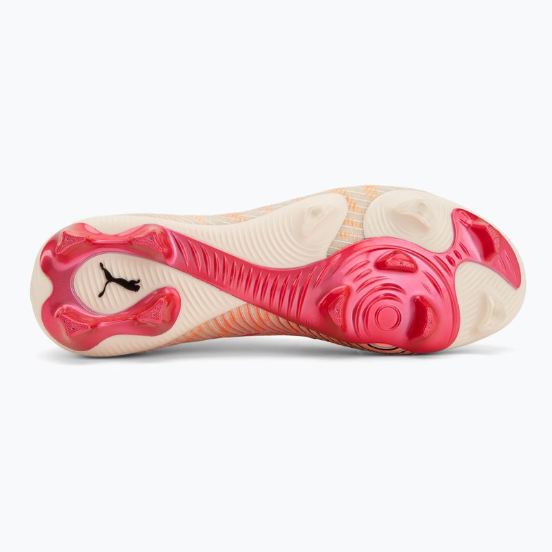 Fußballschuhe PUMA Future 9 Ultimate FG sugared almond/puma white/ultra red/puma black 4