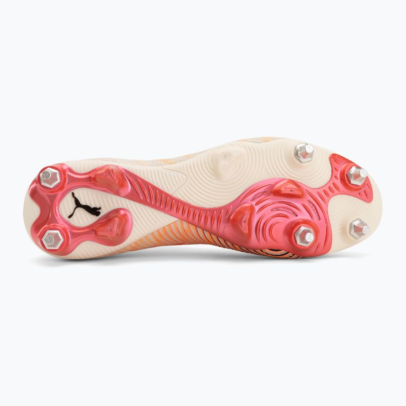 Fußballschuhe PUMA Future 9 Ultimate MxSG sugared almond/puma white/ultra red/puma black 4