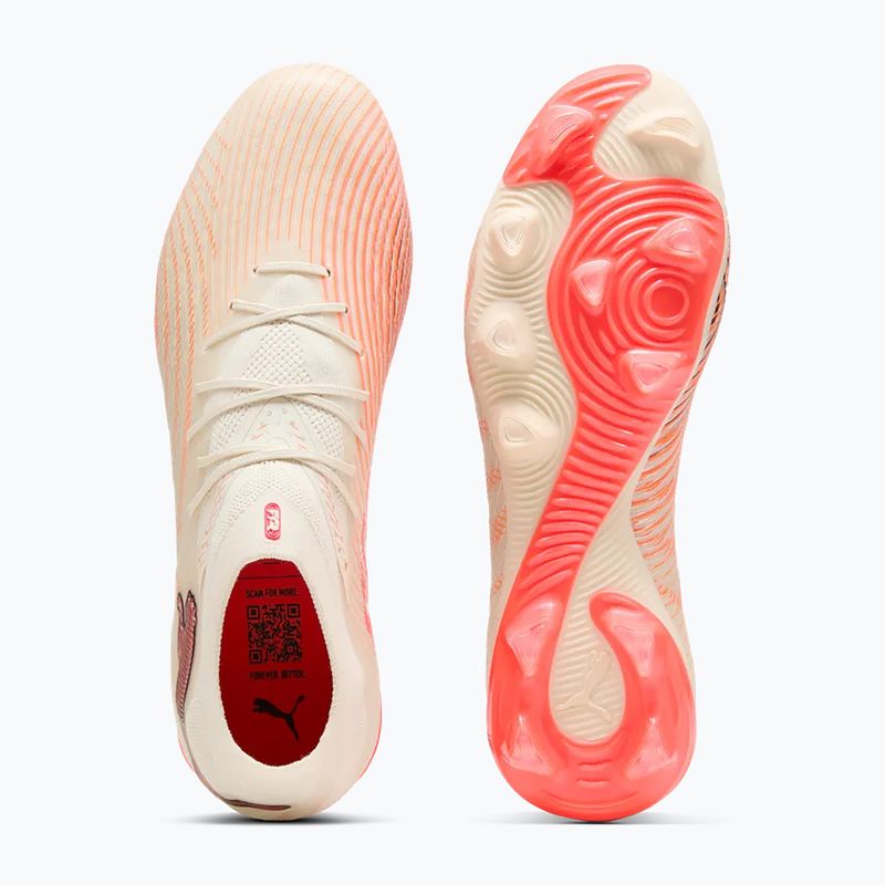 Fußballschuhe PUMA Future 9 Pro FG/AG sugared almond/puma white/ultra red/puma black 5