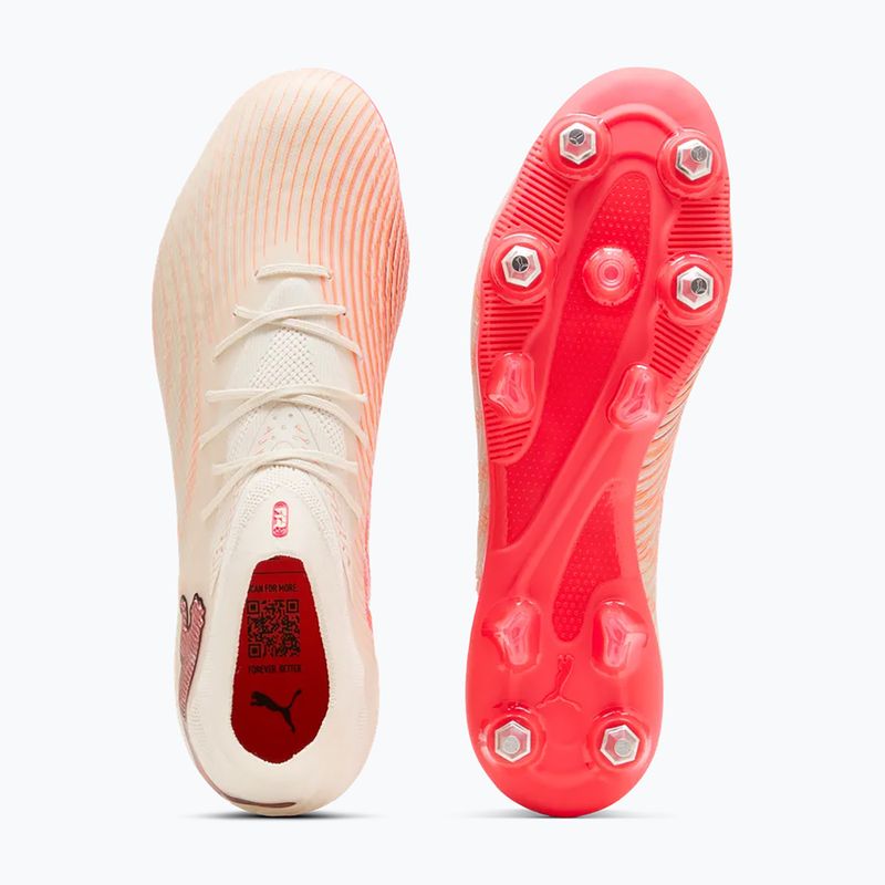 Fußballschuhe PUMA Future 9 Pro MxSG sugared almond/puma white/ultra red/puma black 5