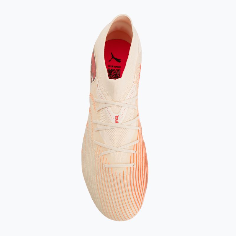 Fußballschuhe PUMA Future 9 Match FG/AG sugared almond/puma white/ultra red/puma black 5