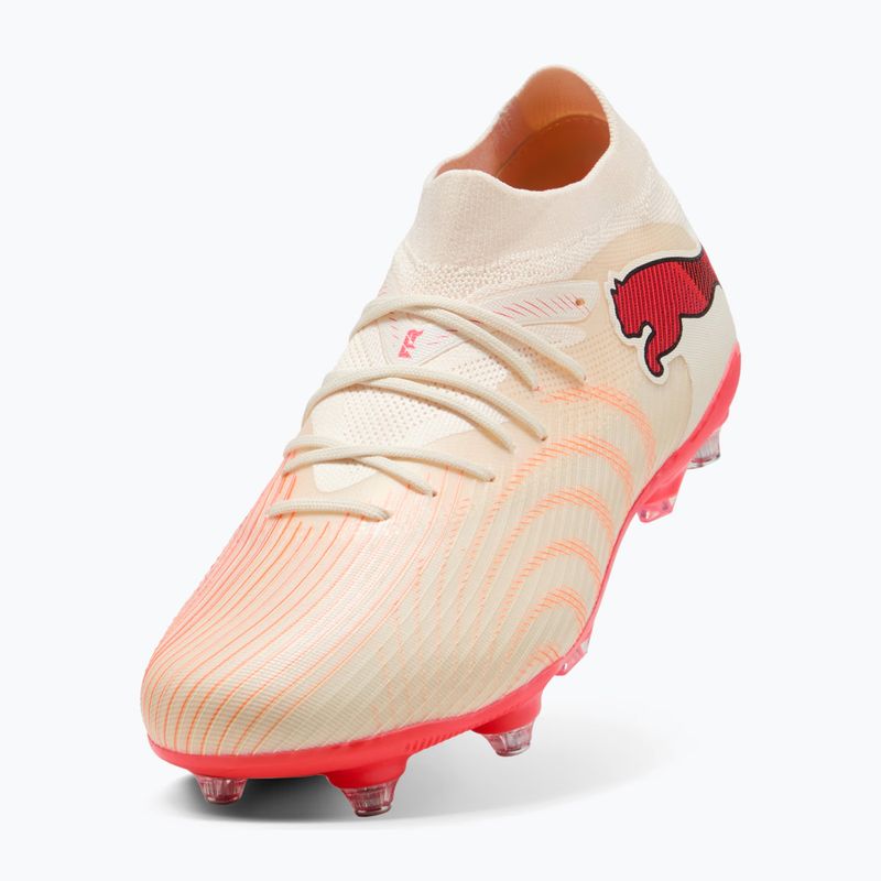 Fußballschuhe PUMA Future 9 Match MxSG sugared almond/puma white/ultra red/puma black 3