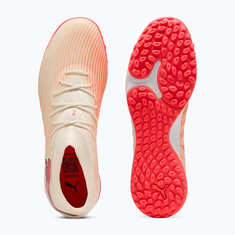 Fußballschuhe PUMA Future 9 Match TT sugared almond/puma white/ultra red/puma black 5