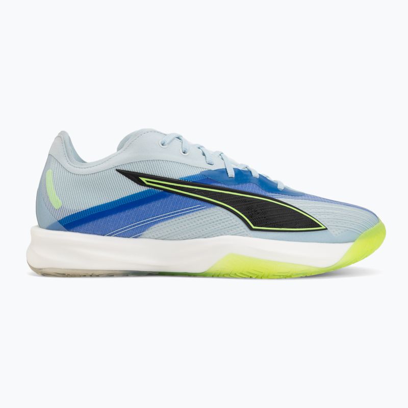 Handballschuhe PUMA Accelerate Nitro SQD 5 aqua glow/puma black/green glare/royal sapphire 2