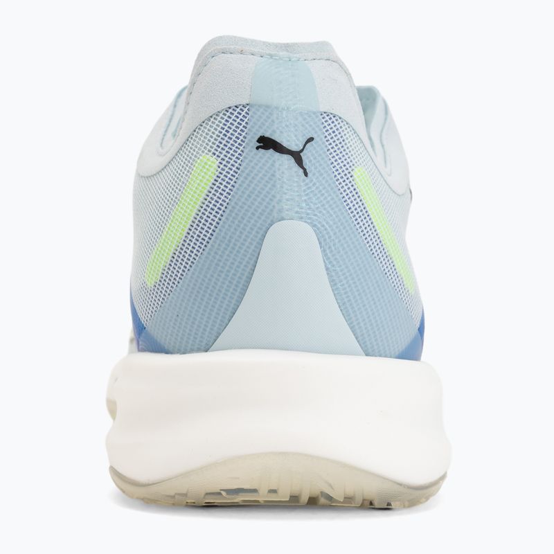 Handballschuhe PUMA Accelerate Nitro SQD 5 aqua glow/puma black/green glare/royal sapphire 6