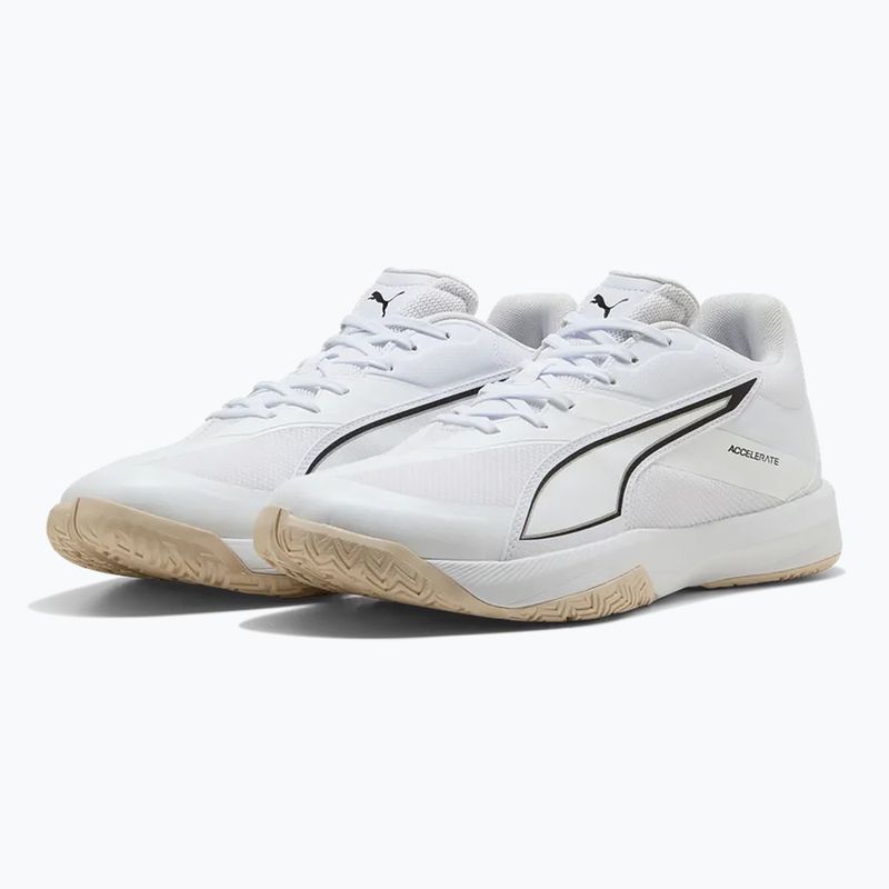 Handball-Schuhe Herren PUMA Accelerate Pro 5 white 3