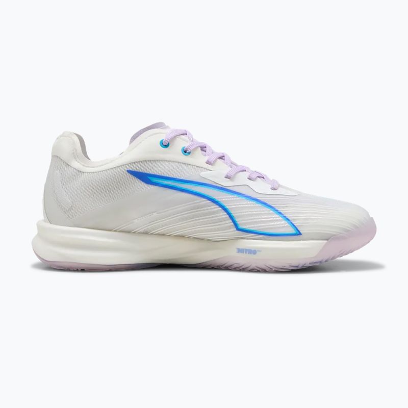 Handballschuhe PUMA Accelerate Nitro SQD 5 puma white/royal sapphire/light lavender 2