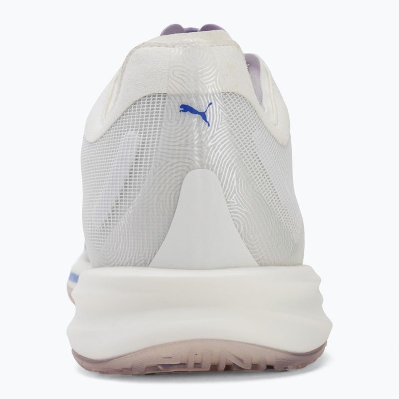 Handballschuhe PUMA Accelerate Nitro SQD 5 puma white/royal sapphire/light lavender 6