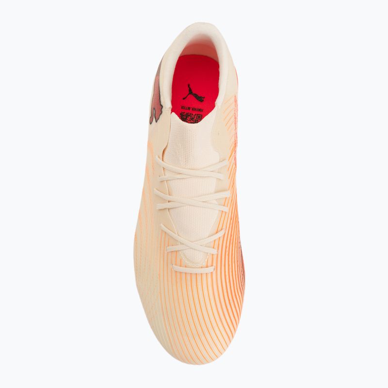 Fußballschuhe PUMA Future 9 Match Fusion FG/AG sugared almond/puma white/ultra red/puma black 3
